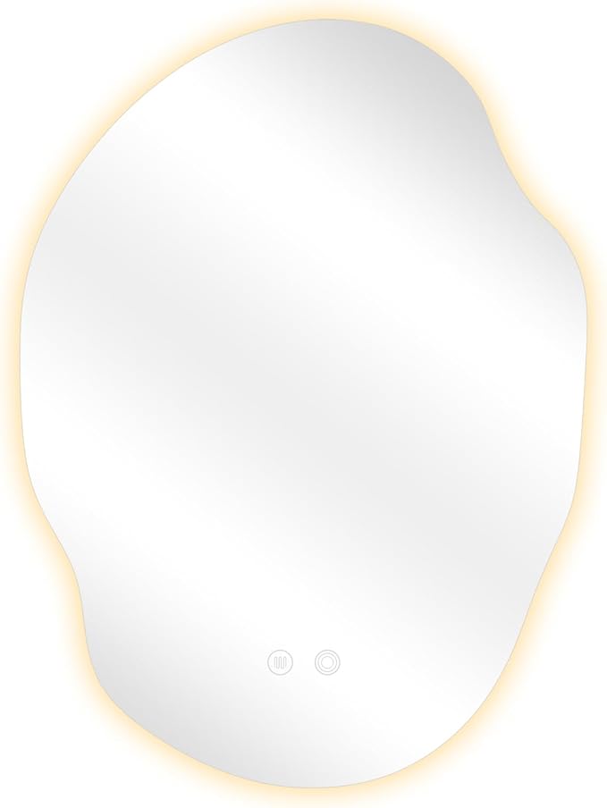 Irregular LED Bathroom Mirror - Image 8
