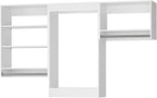 ROOMTEC Modular Closet System, Wall-Mounted Wooden Tower - Image 9