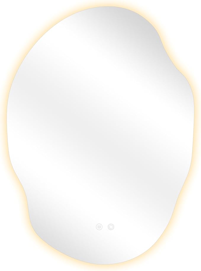 Asymmetrical LED Bathroom Mirror - Image 8
