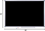 2 Pack Durable 48x36 Inch Large Magnetic Black Chalkboard – Wall-Mounted - Image 8