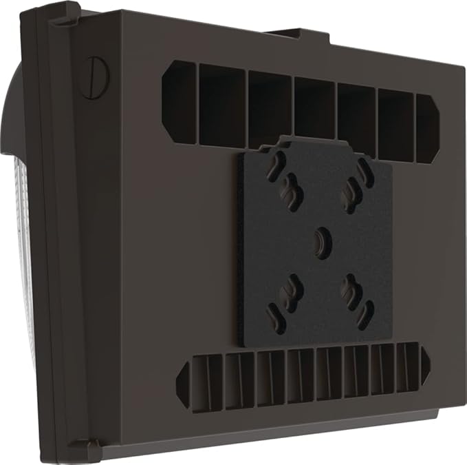 Lithonia Lighting 13" LED Wall Pack Outdoor Light Fixture, Building Wall Light - Image 8