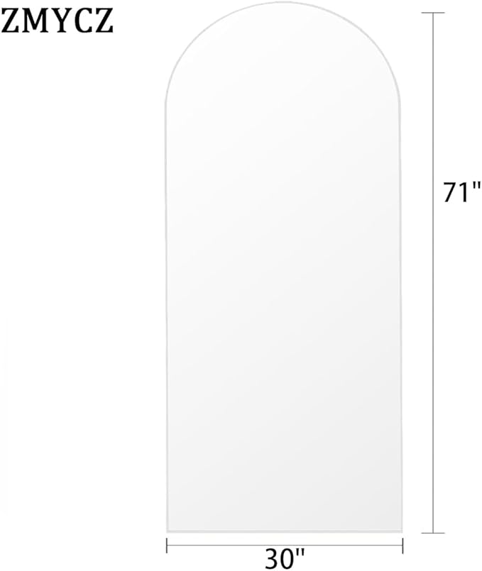 Full Length Mirror, Oversized Standing Mirrors, Hanging or Leaning Against Wall - Image 4