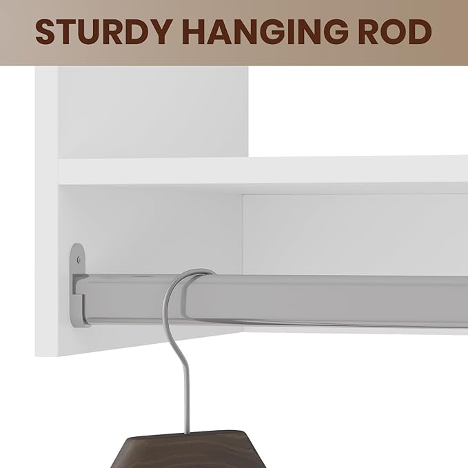 ROOMTEC Modular Closet System, Wooden Tower - Image 6