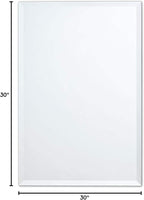 Better Bevel Frameless Square Mirror - Image 10