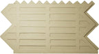 EverStone Herringbone Faux Brick Panel, 46 1/2"W x 25 1/4"H x 1"D, Limewashed - Image 5