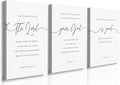 GUBIYU Black and White Christian Canvas Wall Art by GUBIYU