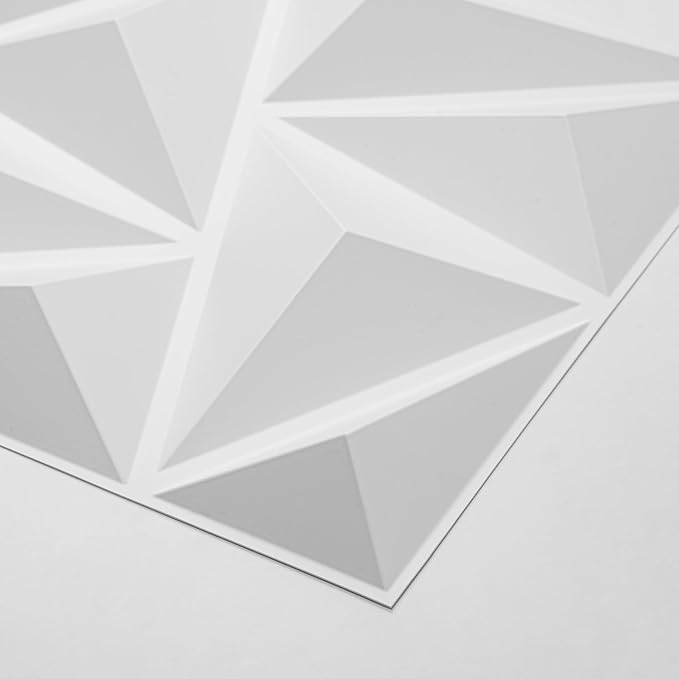 Art3d 3D Wall Panels 100 Pack, 11.8" x 11.8" PVC Wall Panels - Image 3