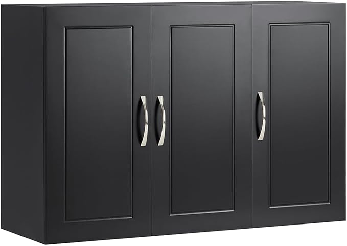 SoBuy Wall Cabinet Laundry Room, Medicine Cabinet by Haotian