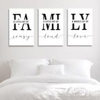 GUBIYU Family Wall Decor Set of 3 - Image 5