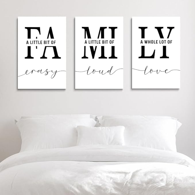 GUBIYU Family Wall Decor Set of 3 - Image 5