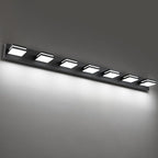 SineRise LED Modern Bathroom Vanity Light Fixtures, Matte Black Modern Acrylic by SINERISELIGHTING