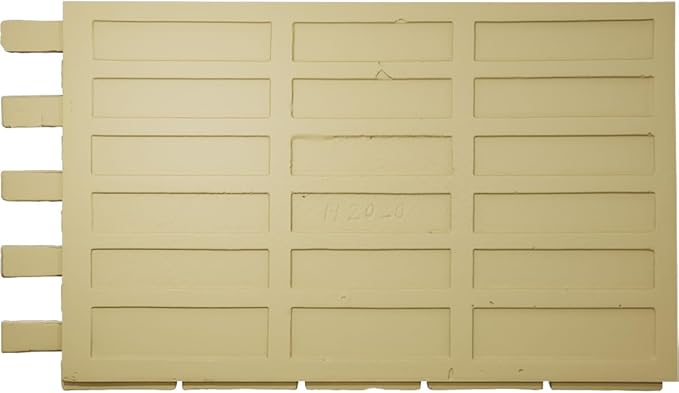 EverStone Aged Brick Faux Brick Panel, 46 7/8"W x 27"H x 1 1/4"D, Rustic White - Image 5