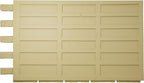 EverStone Aged Brick Faux Brick Panel, 46 7/8"W x 27"H x 1 1/4"D, Rustic White - Image 5