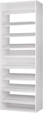 ROOMTEC Modular Closet System, 31.5" Shoe Shelf Closet Tower Wall-Mounted - Image 7