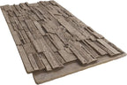 EverStone Cascade Faux Stone Panel, 48 5/8"W x 24 3/4"H x 1 1/4"D, Soft Ash - Image 6