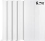 SODOCT 12 Pack Large Acoustic Panels, 47.2" X 23.6" X 0.4" Sound Proof Panels by SODOCT