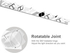 Ralbay 66inch Chrome Bathroom Vanity Lights Stainless Steel Acrylic LED Modern - Image 3