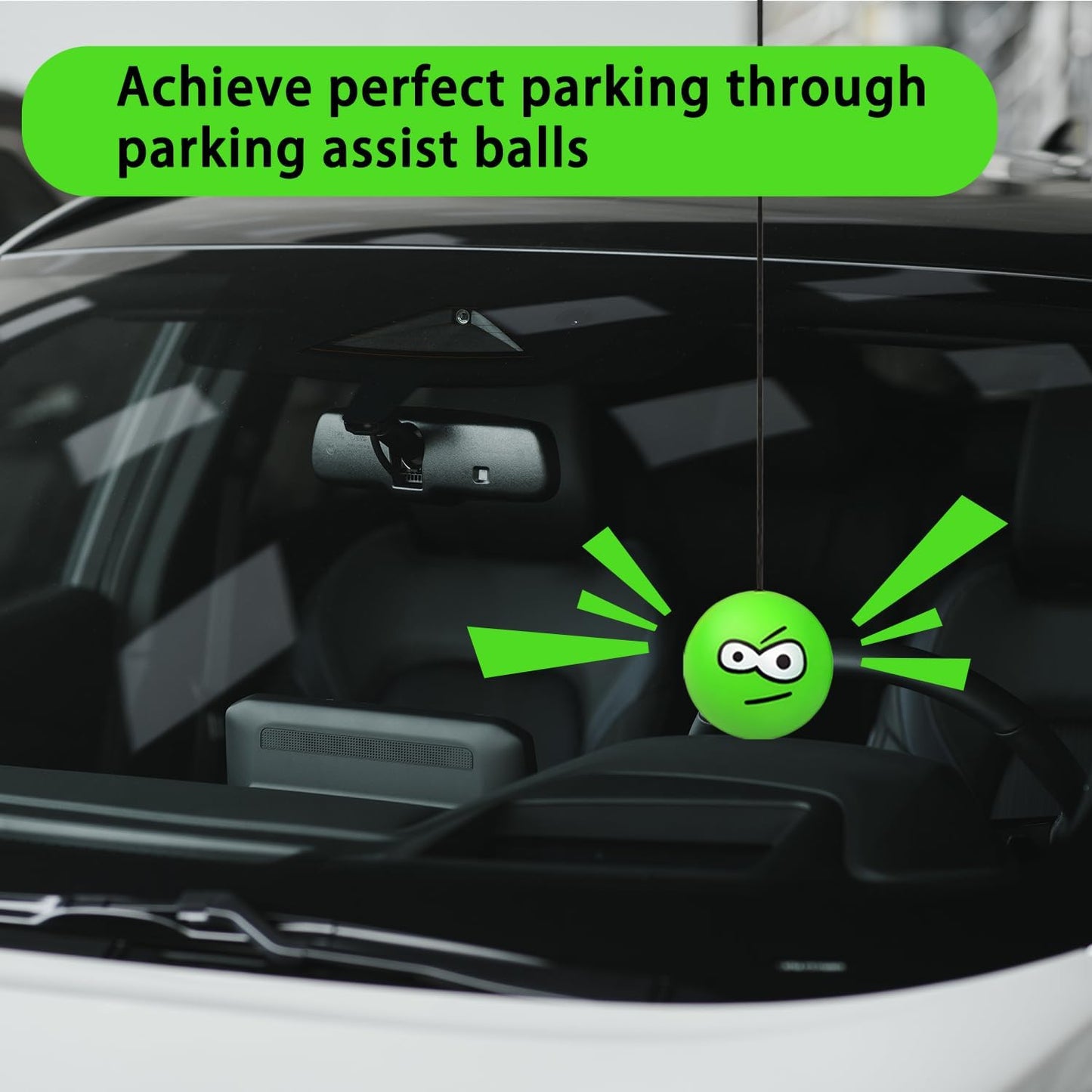 2 Pack Garage Parking Aid - Double Car Parking Assist System with Telescopic Adjustable Length