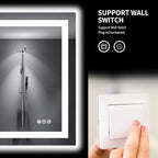 LOAAO 48"X30" LED Bathroom Mirror - Image 7