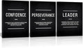 KAWAHONE Canvas Painting Wall Art Large, Motivational Leader Confidence by KAWAHONE