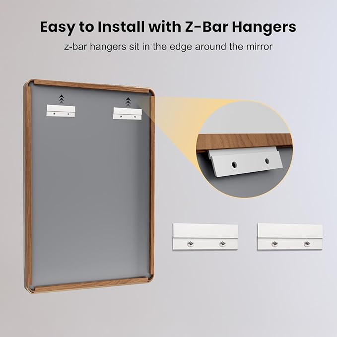 LOAAO 60X30 Inch Bathroom Mirror - Image 6