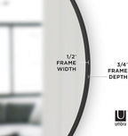 Umbra Hub Round Wall Mirror - Image 7