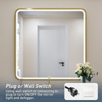 36X36 Inch LED Bathroom Mirrors, Bathroom Vanity Mirror - Image 6