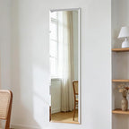 Frameless Mirror Full Length 56”x21”| Wall Mount Mirror Full Length Beveled by Erpele