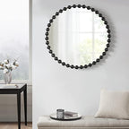 Madison Park Round Mirror, Metal Frame Circle Mirror 36 inch, Wall Art Decor - Image 11