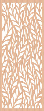 Ortonville Decorative Pierced Fretwork Wood Wall Panels, 31 3/8"W x 79 3/8"H x - Image 4