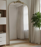 Dewfig Arched Full Length Mirror, Floor Mirror - Image 8