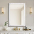30 x 36 Rustic Wooden Framed Wall Mirror by nolsia