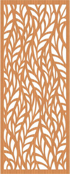 Ortonville Decorative Pierced Fretwork Wood Wall Panels, 35 3/8"W x 89 3/8"H x - Image 2