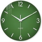 XFM Large Green Wall Clock 24 Inch Simple Wall Clock s Battery Operated Modern by XFMWallClock