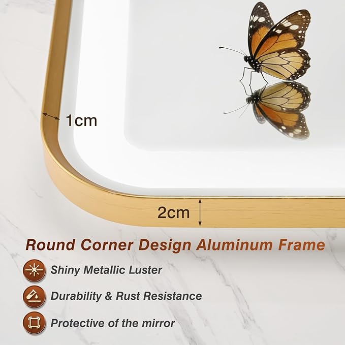 36x60 Inch LED Bathroom Mirror - Image 8