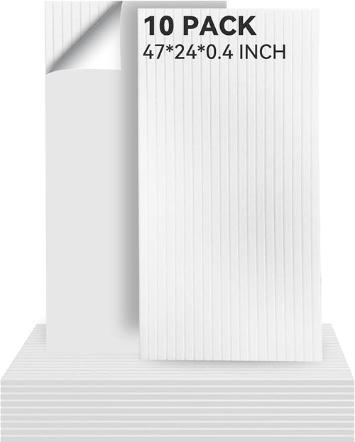 10 Packs Acoustic Panels, Large 47" X 24" X 0.38" Soundproof Wall Panels by Lakexus