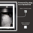 LOAAO 60X30 LED Bathroom Mirror - Image 7