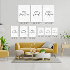 GUBIYU Inspirational Wall Decor Stay Positive, Work Hard, Make it Happen Wall - Image 6
