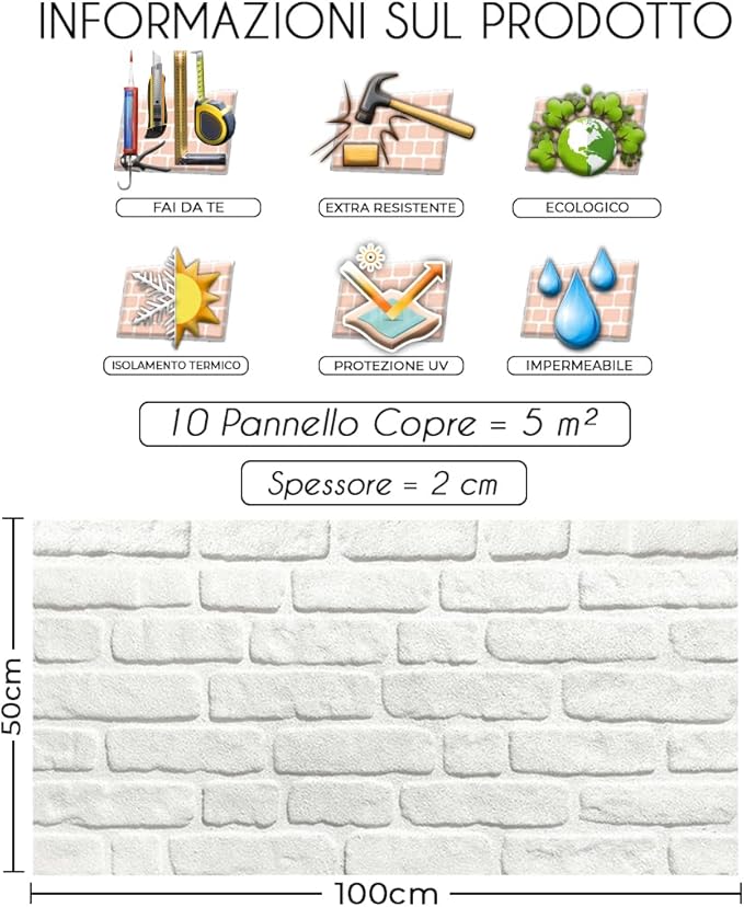 IZODEKOR 3D Stone Effect Wall Panels - Image 5