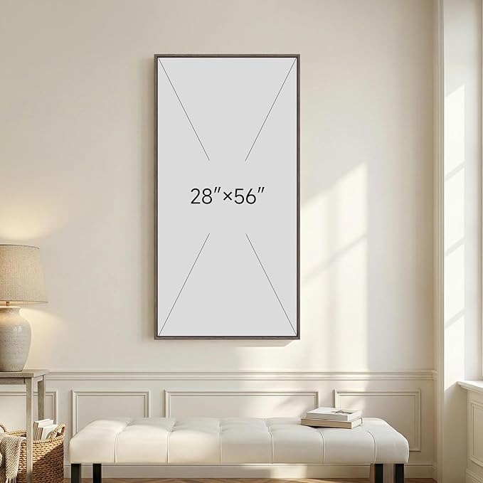 Extra Large Framed Vertical Tree Ring Wall Art - Image 3