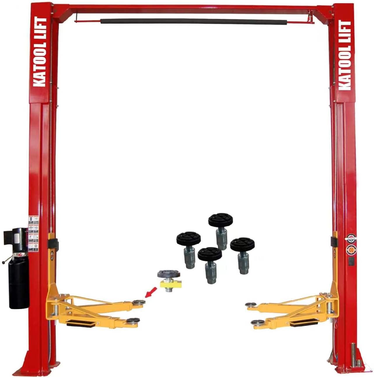11000lbs Two Post Lift Auto Lift 2-Post Lift Car Lift Auto Lift 2 Post Lift Truck Clear Floor Hoist