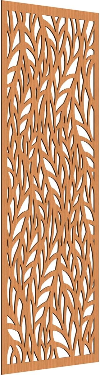 Ortonville Decorative Pierced Fretwork Wood Wall Panels, 37 3/8"W x 94 3/8"H x by EkenaMillwork