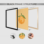 Retro Funky Orange Canvas Wall Art Fashion Disco Ball Aesthetic Posters 24X36 - Image 3