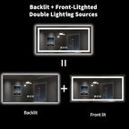 LOAAO 55X30 LED Bathroom Mirror - Image 7