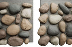 EverStone River Rock Faux Rock Panel, Pebble Mix Color - Image 8