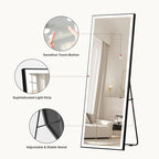 Kosmonia 71x24 Full Length Mirror, Dimmable 3 Color LED Light w/Light Memory - Image 4