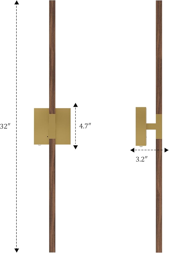 Rayogale 32 Inch Rechargeable Battery Operated Wall Sconce Set 2, 8000mAh - Image 6