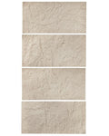 VEVOR 3D Wall Panels, 4 Pack 48 x 24 in PU Natural Stone Imitation Wall Art by VEVOR