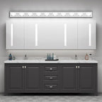 Ralbay 66inch Chrome Bathroom Vanity Lights Stainless Steel Acrylic LED Modern - Image 6