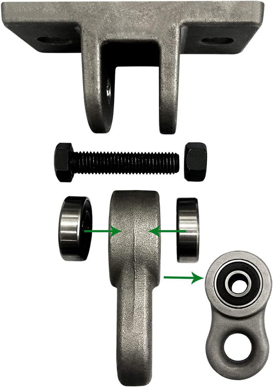 Heavy Duty Metal Color Swing Hangers Screws Bolts Included Over 5000 lb Capacity Playground Porch Yoga Seat Trapeze Wooden Sets Indoor Outdoor 2 Pack